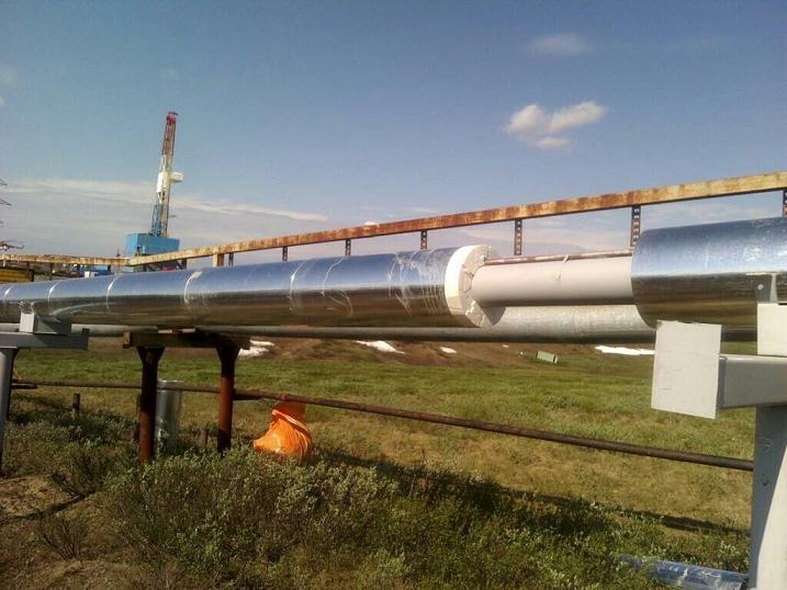 FOAMPIPE в оцинкованной тонколистовой оболочке